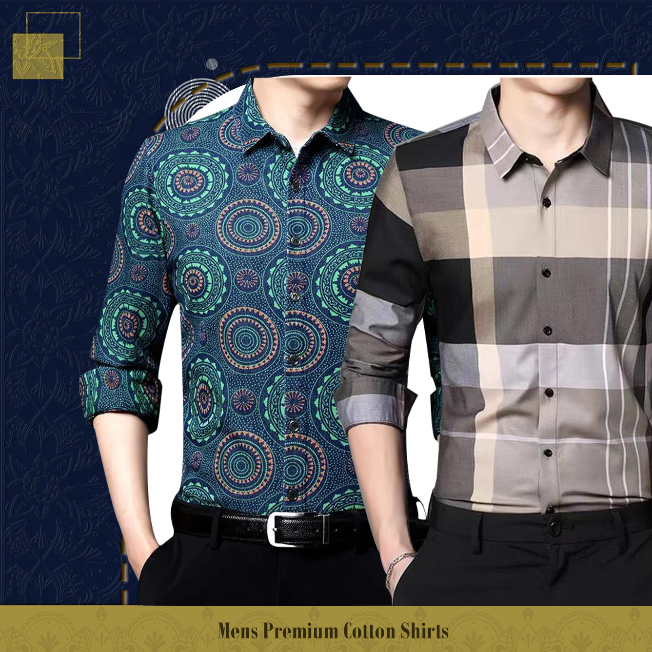 Full Sleeve Cotton Check Shirt (BCP+ CGL)