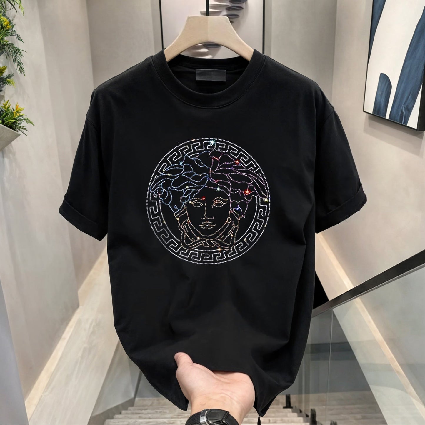 Men's Rhinestone Luxury T-shirts (EMPRESS)