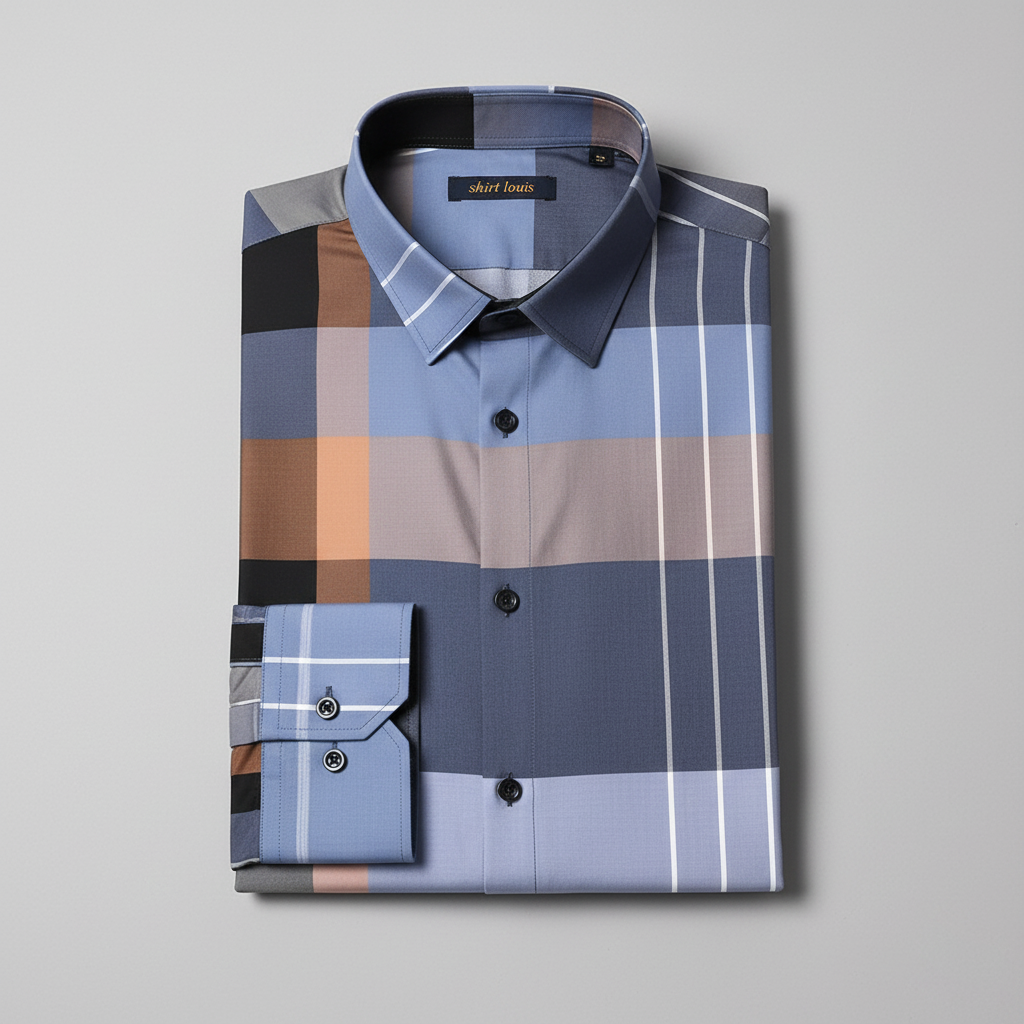 Blue Horizon Full Sleeve Cotton Check Shirt (SOB)