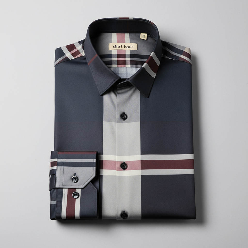 Midnight Blaze Full Sleeve Cotton Check Shirt (BRC)