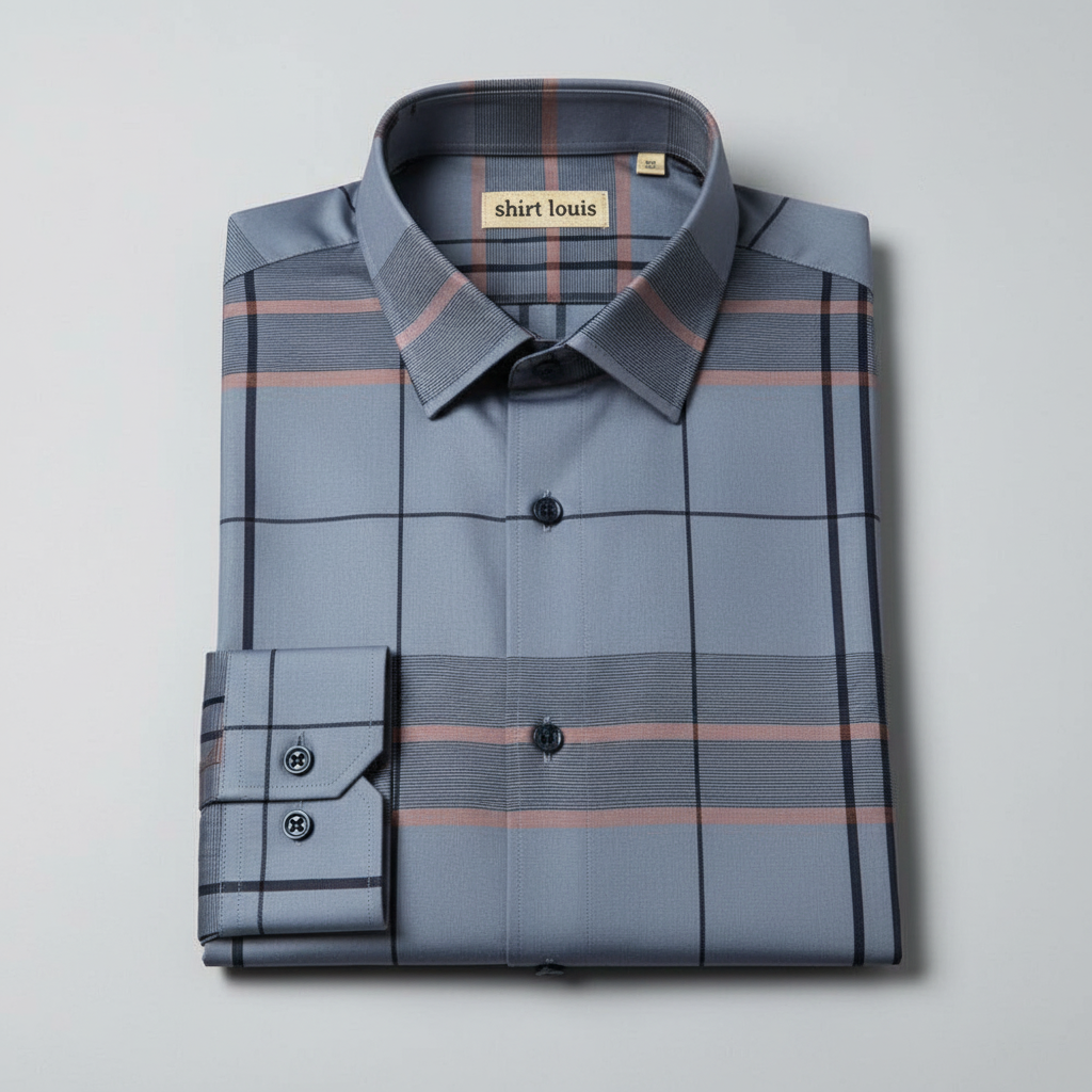 Oceanic Style Full Sleeve Cotton Check Shirt (GL)