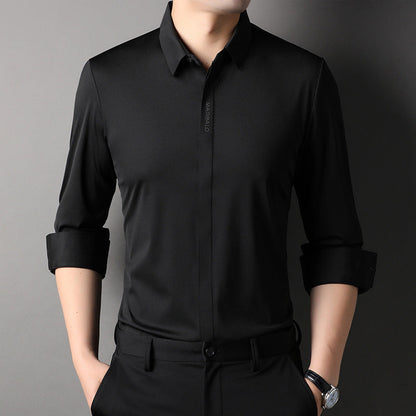 Premium Men's Solid Shirts (SOLID PINK+SOLID BLACK)
