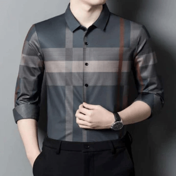 Pack of 2 Full Sleeve Cotton Check Shirt (BRG+CGL)